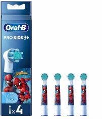 Акция на Насадка для электрической зубной щетки Braun Oral-B Stages Power Spider-Man EB10S (4) от Stylus