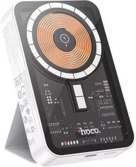 Акция на Hoco Power Bank 10000mAh Q10A MagSafe 20W White от Stylus