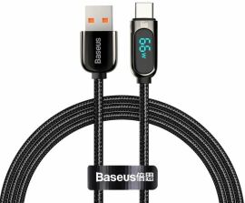 Акція на Baseus Usb Cable to USB-C Display Fast Charging Data 66W 1m Black (CASX020001) від Stylus