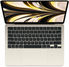 Акция на Apple MacBook Air 13" M2 512Gb Starlight Custom (Z15Z0005F) 2022 от Stylus