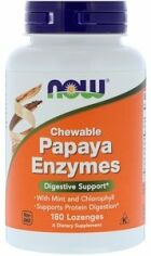 Акция на Now Foods Papaya Enzyme Lozenges 180 tabs от Stylus