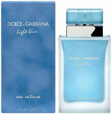 Акція на Парфюмированная вода Dolce&Gabbana Light Blue Eau Intense 50 ml від Stylus