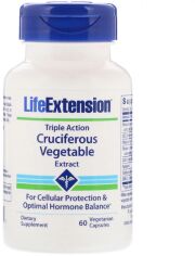 Акція на Life Extension Triple Action Cruciferous Vegetable Extract 60 Caps (LEX-14686) від Stylus