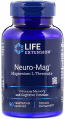 Акція на Life Extension Neuro-Mag, Magnesium L-Threonate, 90 Vegetarian Capsules (LEX16039) від Stylus