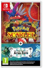 Акция на Pokemon Scarlet + The Hidden Treasure of Area Zero Dlc (Nintendo Switch) от Stylus