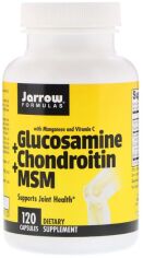 Акция на Jarrow Formulas Glucosamine + Chondroitin + Msm Combination 120 Caps (JRW-19023) от Stylus