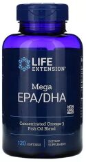 Акція на Life Extension Omega Foundations Mega EPA/DHA 120 Softgels Рыбий жир від Stylus