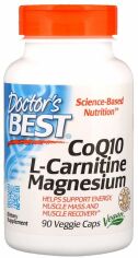 Акция на Doctor's Best, CoQ10 L-Carnitine Magnesium, 90 Veggie Caps (DRB-00477) от Stylus