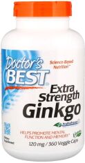 Акция на Doctor's Best, Extra Strength Ginkgo, 120 mg, 360 Veggie Caps (DRB-00273) от Stylus
