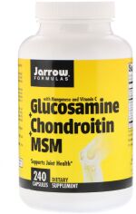 Акція на Jarrow Formulas Glucosamine + Chondroitin + Msm Combination 240 Caps (JRW-19022) від Stylus