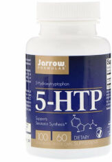 Акция на Jarrow Formulas 5-HTP 100 mg 60 Veggie Caps 5-гидрокси L-триптофан от Stylus