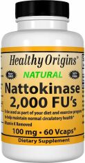 Акція на Healthy Origins Nattokinase 100 mg 60 caps Наттокиназа від Stylus