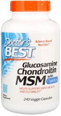 Акция на Doctor's Best Glucosamine Chondroitin Msm 240 Caps (DRB-00081) от Stylus