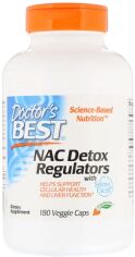 Акция на Doctor's Best, Nac Detox Regulators, 180 Veggie Caps (DRB-00517) от Stylus