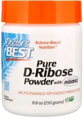 Акция на Doctor's Best, Pure D-Ribose Powder with Bioenergy Ribose, 8.8 oz (250 g) (DRB-00173) от Stylus