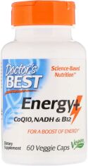 Акция на Doctor's Best, Energy+ CoQ10, Nadh & B12, 60 Veggie Caps (DRB-00504) от Stylus