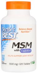 Акция на Doctor's Best Best Msm 1500 1500 mg 120 Tabs (DRB-00097) от Stylus