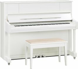Акція на Пианино Yamaha U1J (Polished White) від Stylus