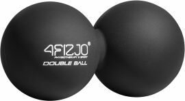 Акція на Мяч массажный 4FIZJO Lacrosse Double Ball двойной размер 6.5 x 13.5 см черный (4FJ1226) від Stylus