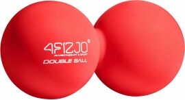Акция на Мяч массажный 4FIZJO Lacrosse Double Ball двойной размер 6.5 x 13.5 см красный (4FJ1219) от Stylus