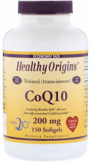 Акция на Healthy Origins CoQ10 Kaneka Q10 200 mg 150 Softgels Коэнзим Q10 от Stylus