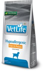 Акция на Сухой лечебный корм для собак Farmina Vet Life Hypoallergenic Fish & Potato при пищевой аллергии 2 кг (160?381) от Stylus