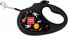 Акция на Поводок-рулетка Waudog с рисунком"NASA" до 50 кг, 5 м черный (8126-0047-01) от Stylus