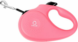 Акция на Поводок-рулетка Collar S для собак до 15 кг, 5 м Розовый от Stylus