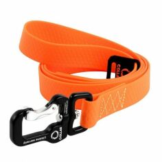 Акция на Поводок для собак Collar Эволютор, 25мм/120см, Оранжевый (4823089305752) от Stylus