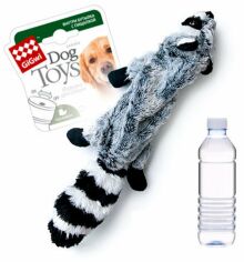 Акция на Игрушка для собак Шкурка енота с бутылкой пищалкой GiGwi Catch&fetch 51 см (75270) от Stylus