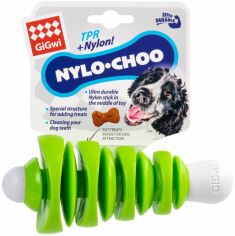 Акция на Игрушка для собак Кость Стикбон GiGwi Nylo-choo 15 см (2307) от Stylus