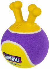 Акция на Игрушка для собак Большой теннисный мяч GiGwi Jumball латекс резина 18 см (2308) от Stylus