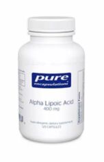Акция на Pure Encapsulations Alpha Lipoic Acid 400 mg Альфа-липоевая кислота 120 капсул от Stylus