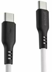 Акция на Proove Cable USB-C to USB-C Rebirth 60W 1m White (CCRE60002202) от Stylus