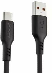 Акция на Proove Cable USB-C to USB-C Rebirth 2.4A 1m Black (CCRE60001201) от Stylus