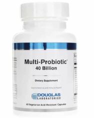 Акция на Douglas Laboratories Multi-Probiotic 40 Billion Поддержка кишечной флоры 60 вегетарианских кислоустойчивых капсул от Stylus