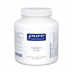 Акція на Pure Encapsulations Calcium (citrate) 180 caps Кальций (цитрат) від Stylus