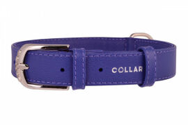 Акция на Ошейник Collar Glamour без украшений 20 мм 30-39 см фиолетовый (4820152560889) от Stylus