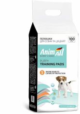 Акция на Пеленки AnimAll Puppy Training Pads для собак и щенков 60х45 см 100 шт. (160344) от Stylus