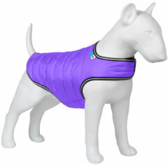 Акція на Курточка-накидка для собак AiryVest Xxs B 29-36 см С 14-20 см фиолетовая (15409) від Stylus