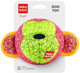 Акция на Игрушка для собак Waudog Fun Обезьяна 16х10 см розовая (62037) от Stylus