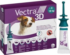 Акція на Капли на холку для собак Ceva Vectra 3D от 4.1 до 10.0 кг 3х1.6 мл (179,798) від Stylus