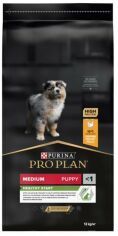 Акция на Сухой корм Pro Plan Dog Medium Puppy с высоким содержанием курицы 12 кг (7613035120402) от Stylus