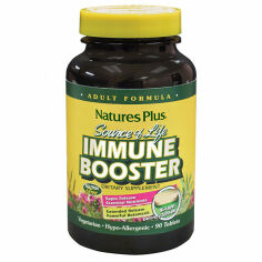 Акция на Natures Plus Source of Life Immune Booster 90 tabs Комплекс для поддержки иммунной системы от Stylus
