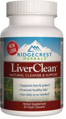 Акция на RidgeCrest Herbals LiverClean, 60 Vegan Capsules (RCH172) от Stylus