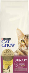 Акция на Сухой корм Purina Cat Chow Urinary Tract Health для взрослых кошек поддержка мочевой системы с курицей 15 кг (5997204514424) от Stylus