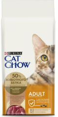 Акция на Сухой корм Purina Cat Chow Adult для взрослых кошек с уткой 15 кг (7613035394889) от Stylus
