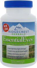 Акція на RidgeCrest Herbals, EssentialEyes, 120 Vegan Caps (RCH197) від Stylus