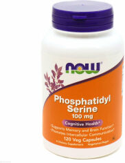 Акция на Now Foods Phosphatidyl Serine 100 mg 120 veg caps от Stylus