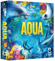Акция на Настольная игра Lord of Boards Aqua. Океанское биоразнообразие (AQUA: Biodiversity in the oceans) (LOB2331UA) от Stylus